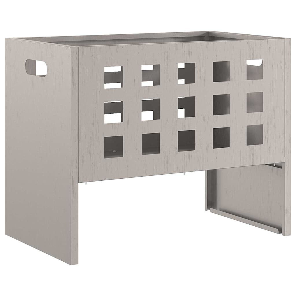 vidaXL Kominek Brązowy 50 x 30 x 40 cm Stal