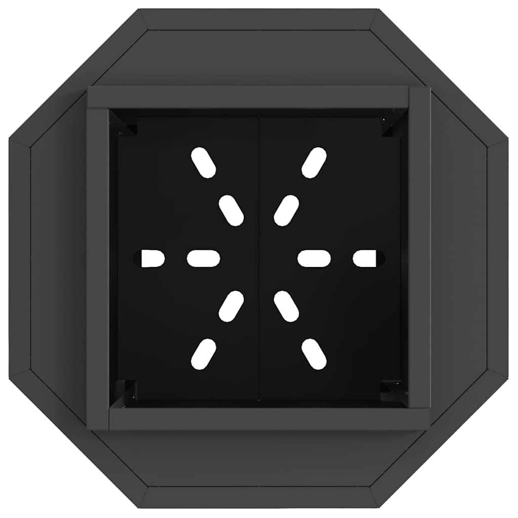 vidaXL Bezdymny kominek ogrodowy Stal odporna na warunki atmosferyczne