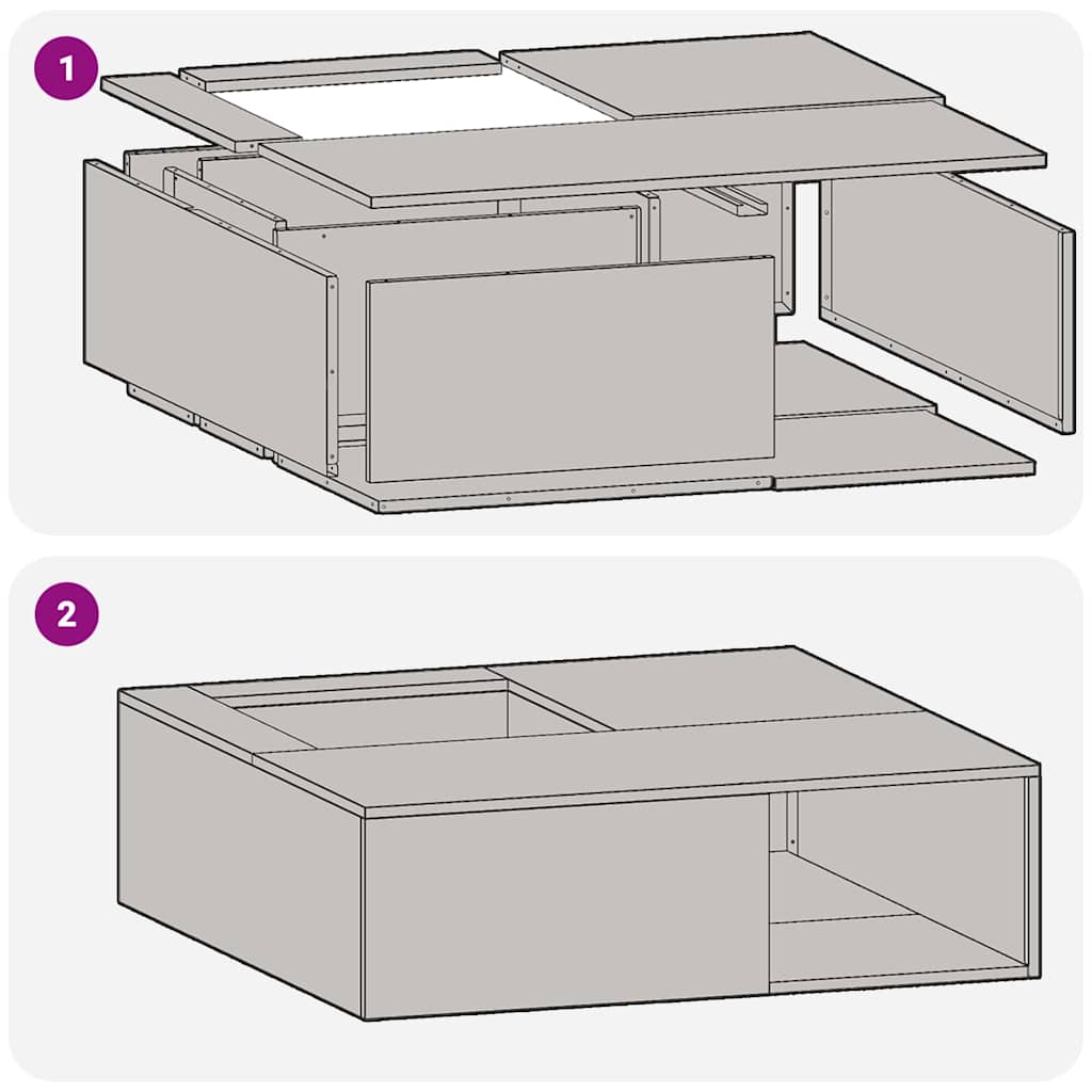 vidaXL Kominek Czarny 100 x 100 x 30 cm Stal