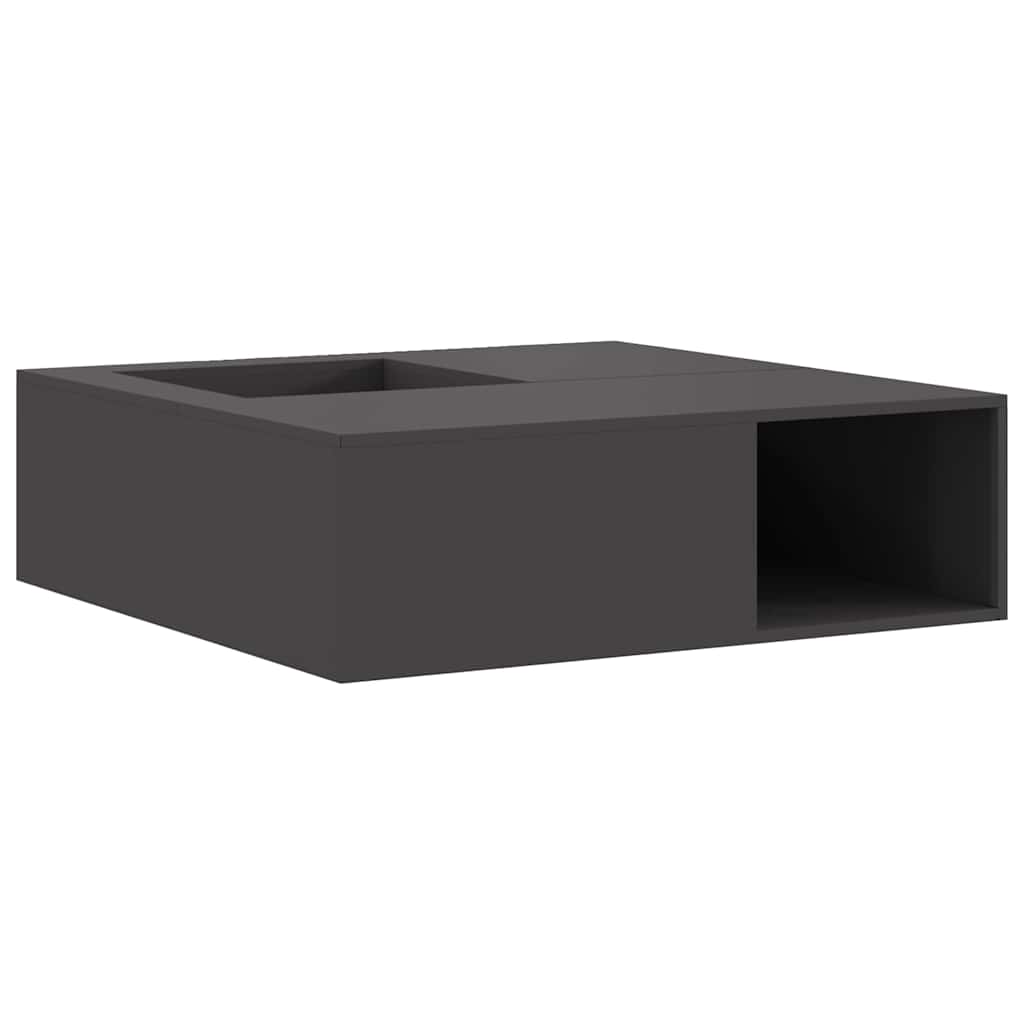 vidaXL Kominek Czarny 100 x 100 x 30 cm Stal