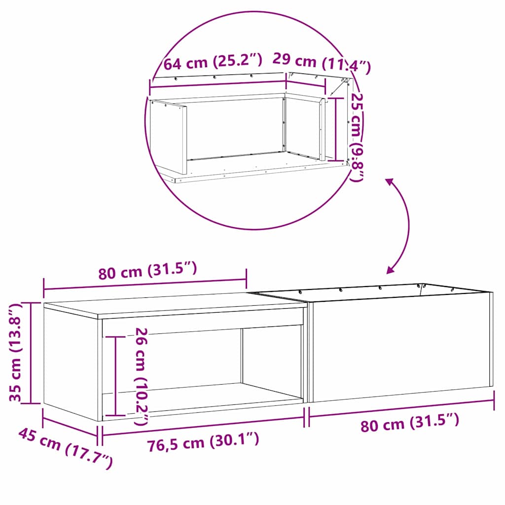 vidaXL Kominek Czarny 160 x 45 x 35 cm Stal