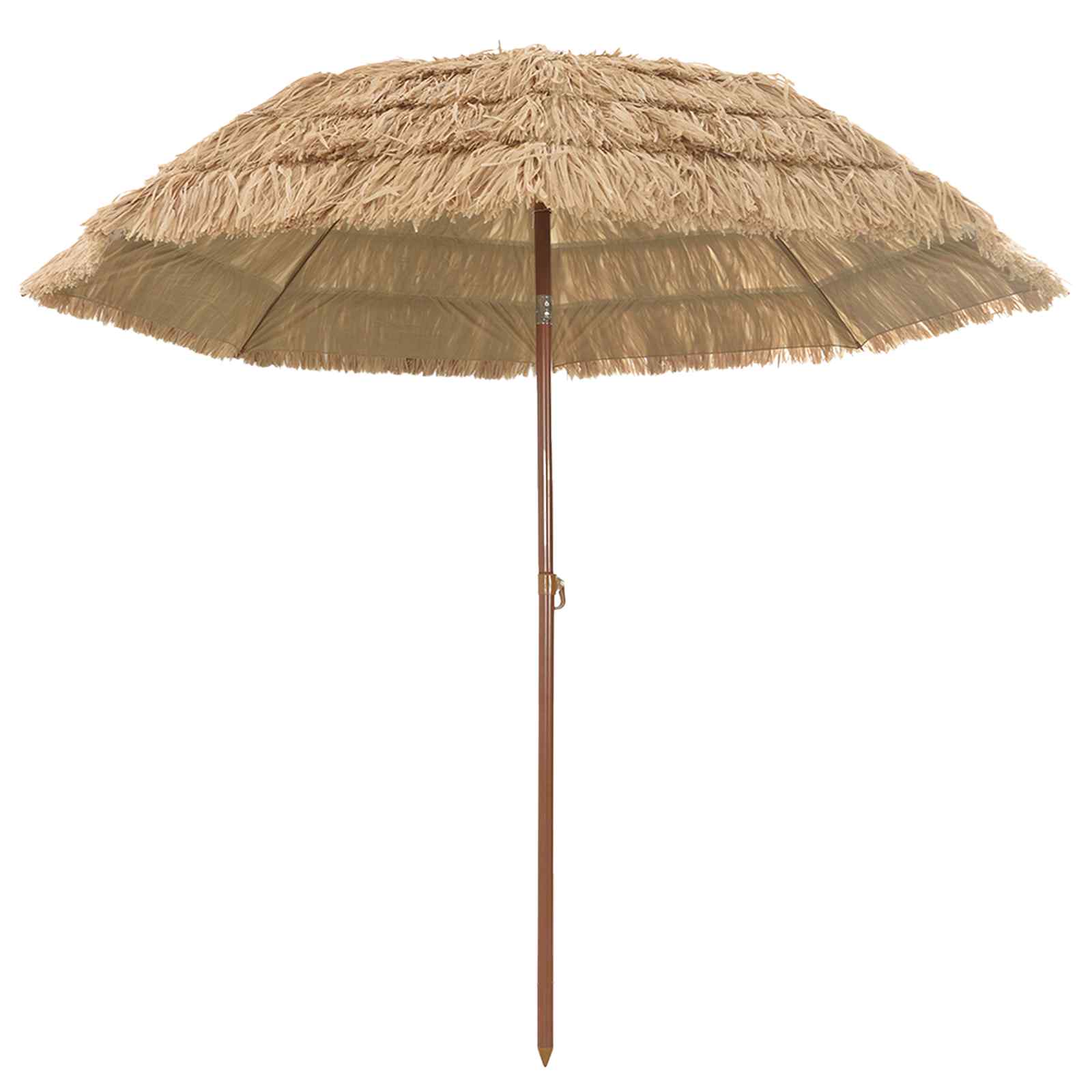 vidaXL Parasolka ogrodowa Naturalny 255 x 255 x 255 cm