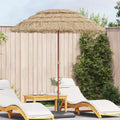 vidaXL Parasol plażowy Naturalny 160 x 160 x 196 cm Poliester i Stal