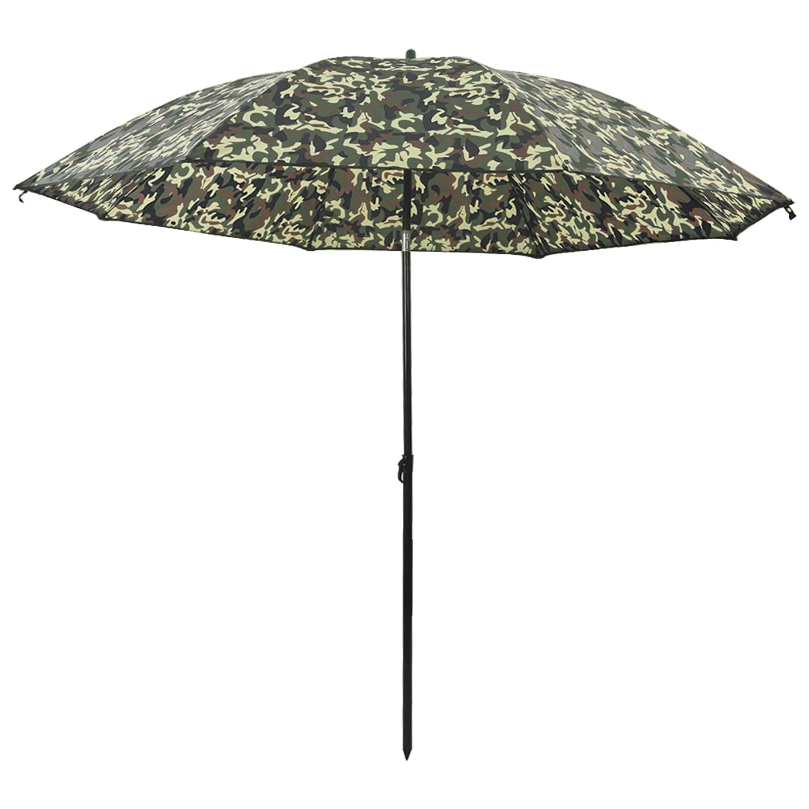 vidaXL Parasol wędkarski 228 x 204 cm Poliester Oxford Moro