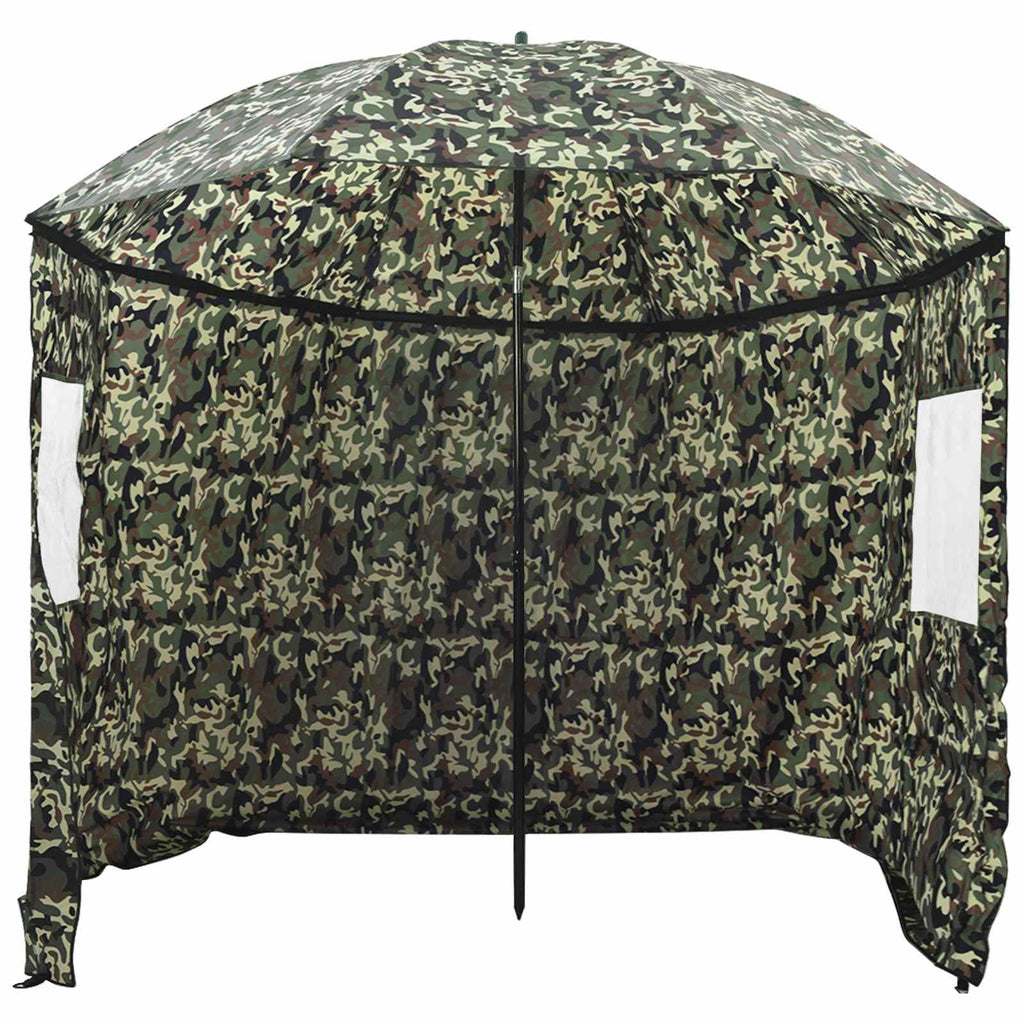 vidaXL Parasol wędkarski 228 x 204 cm Poliester Oxford Moro