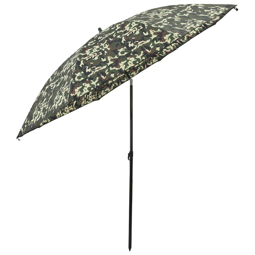 vidaXL Parasol wędkarski 290 x 225 cm Poliester Oxford Moro