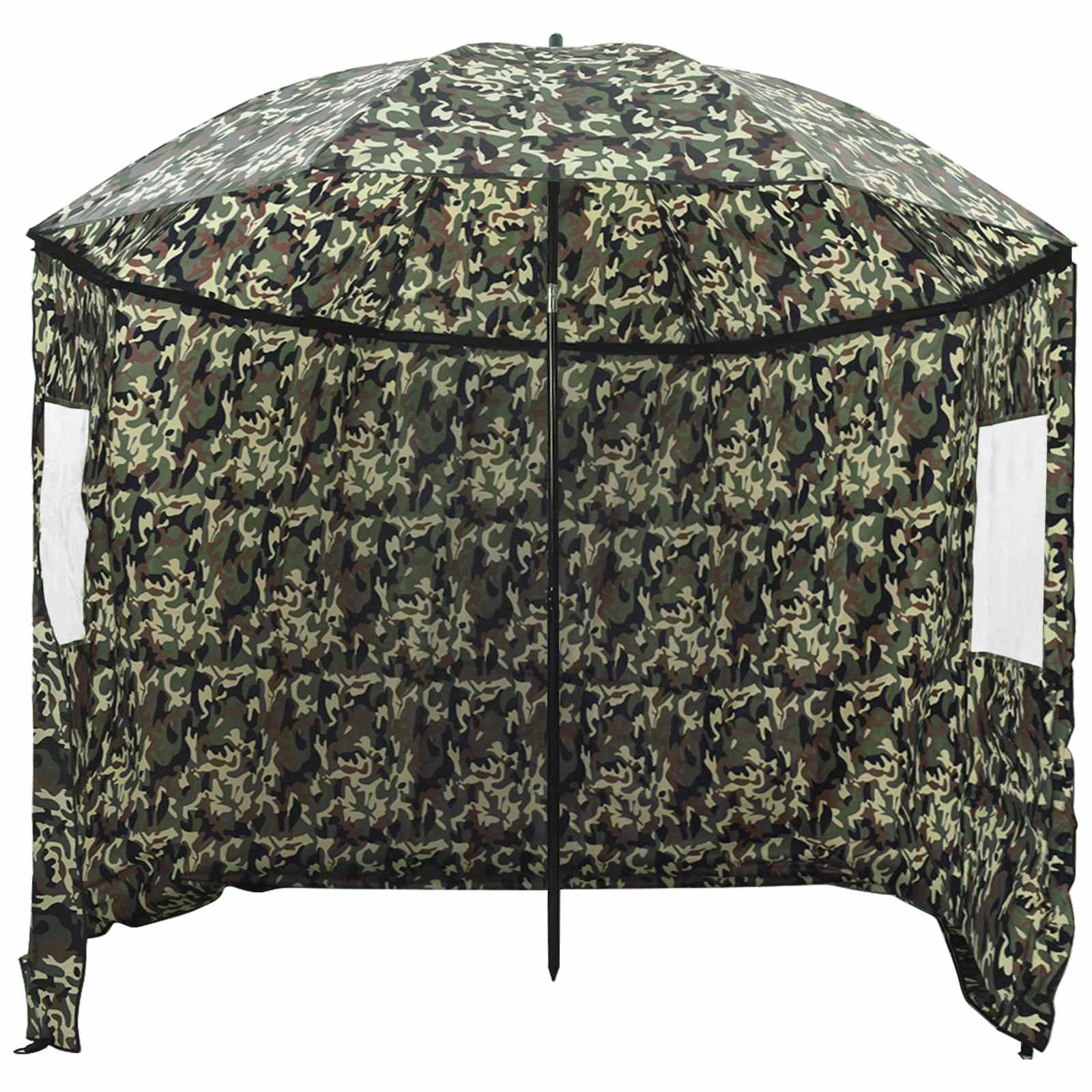 vidaXL Parasol wędkarski 290 x 225 cm Poliester Oxford Moro