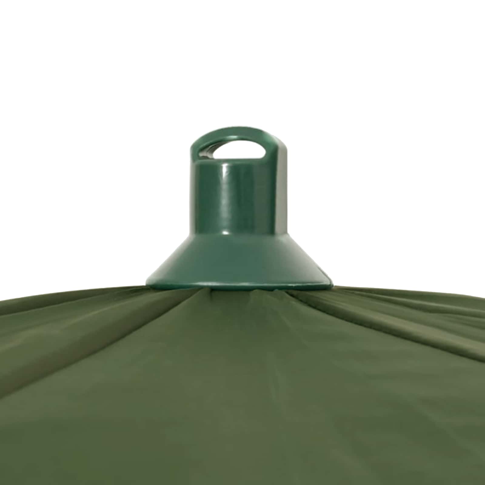 vidaXL Parasol wędkarski Żółta armia 300 x 240 cm Poliester Oxford