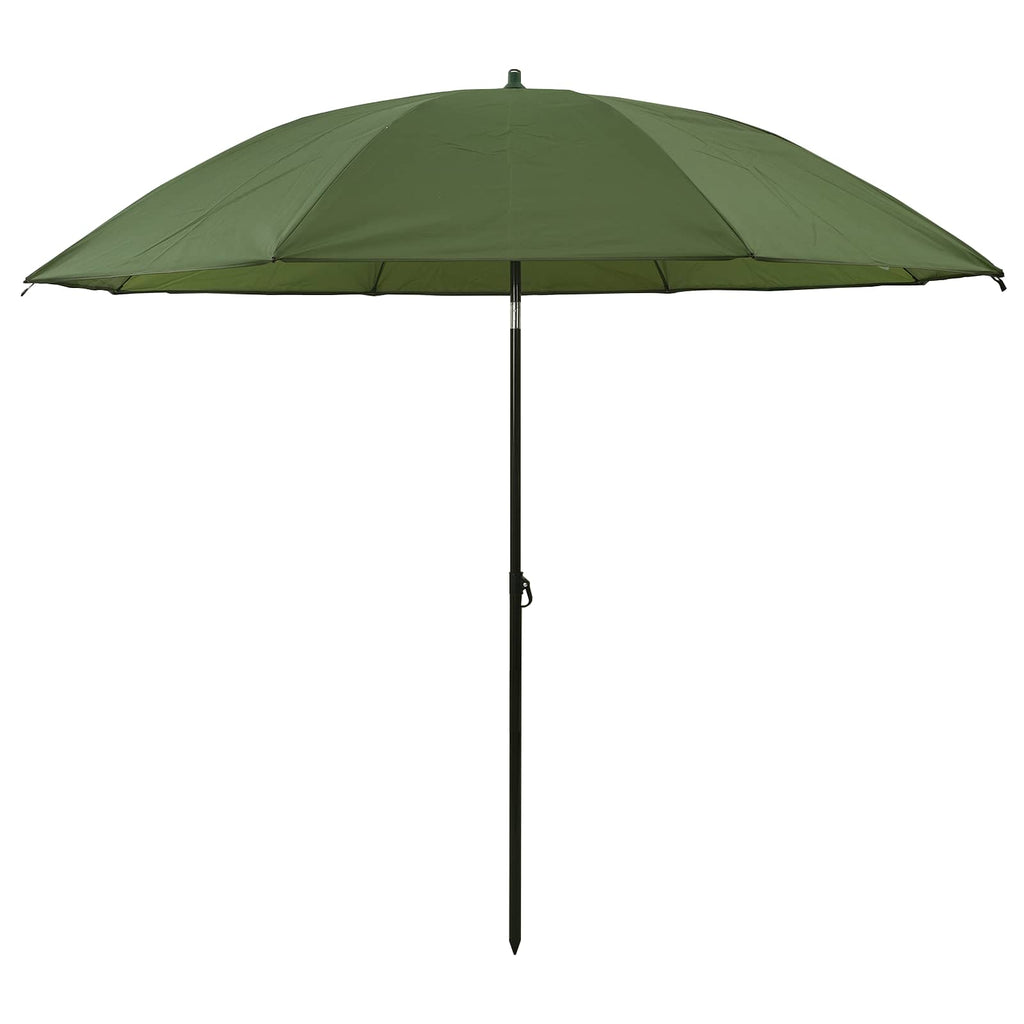 vidaXL Parasol wędkarski Żółta armia 300 x 240 cm Poliester Oxford