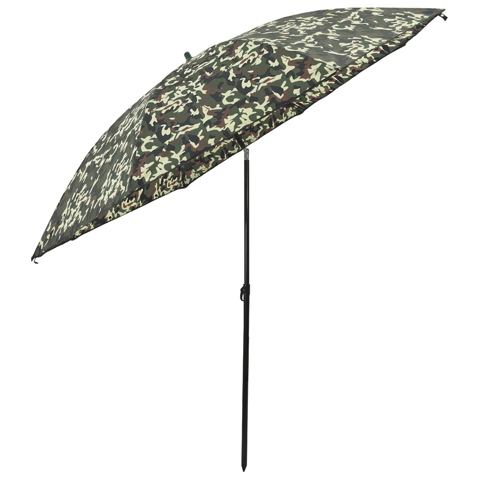 vidaXL Parasol wędkarski Moro 220 x 185 cm Poliester Oxford