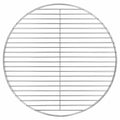 vidaXL Ruszt do grilla Srebrny 43 x 43 cm Stal nierdzewna