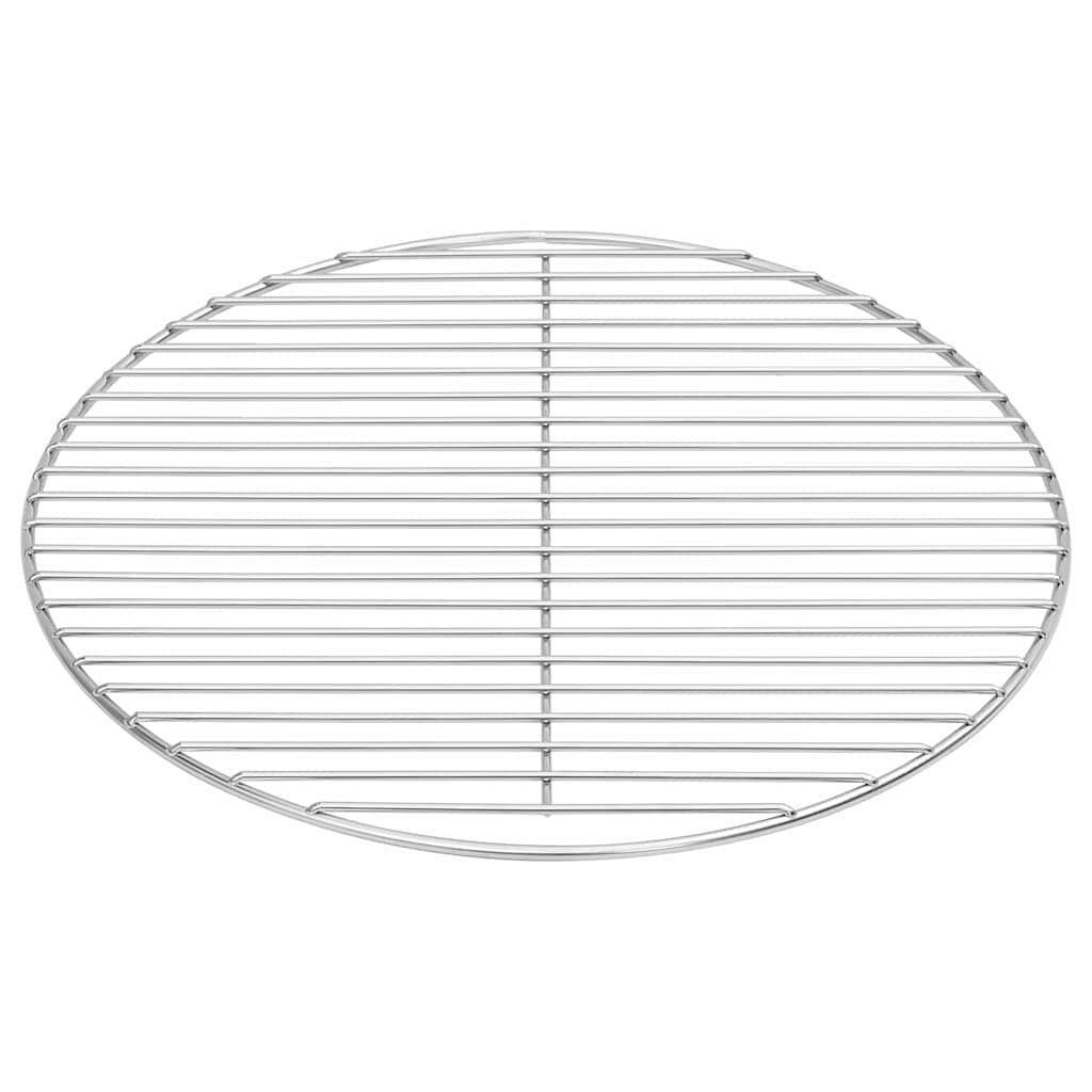 vidaXL Ruszt do grilla Srebrny 43 x 43 cm Stal nierdzewna