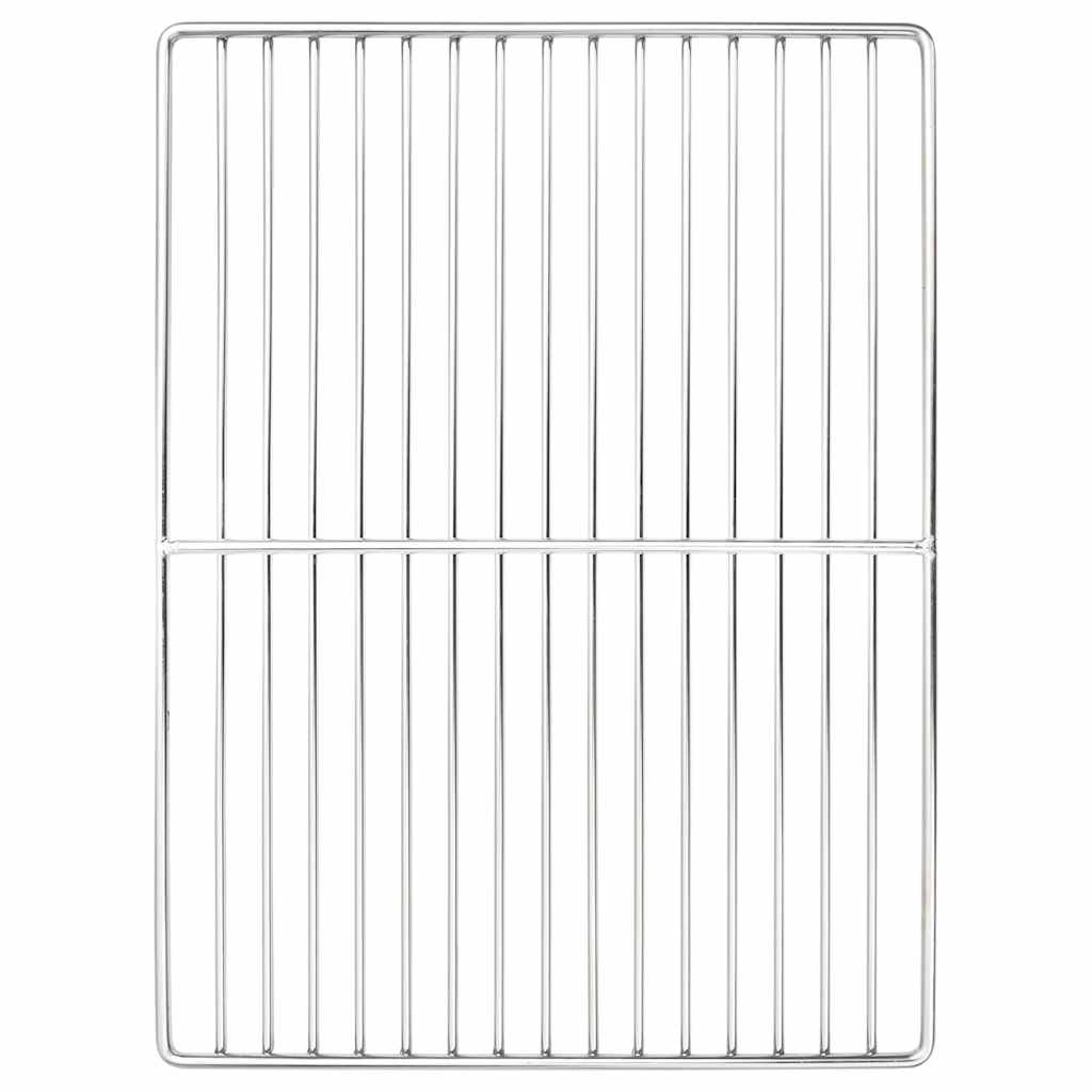 vidaXL Ruszt grillowy Srebrny 40 x 30 cm Stal nierdzewna