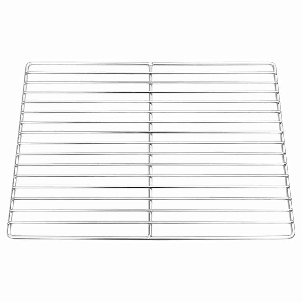 vidaXL Ruszt grillowy Srebrny 40 x 30 cm Stal nierdzewna