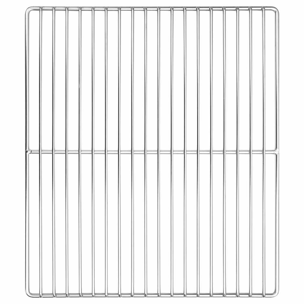 vidaXL Ruszt grillowy Srebrny 40 x 35 cm Stal nierdzewna