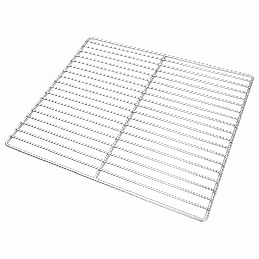 vidaXL Ruszt grillowy Srebrny 40 x 35 cm Stal nierdzewna