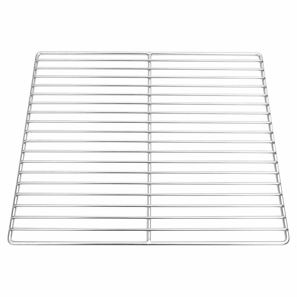 vidaXL Ruszt grillowy Srebrny 40 x 35 cm Stal nierdzewna