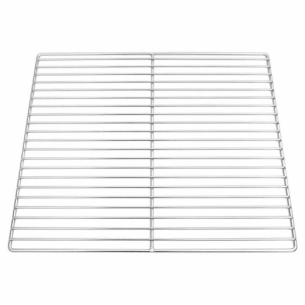vidaXL Ruszt grillowy Srebrny 45 x 40 cm Stal nierdzewna
