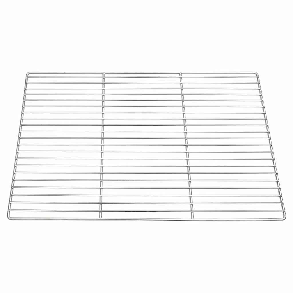 vidaXL Ruszt grillowy Srebrny 60 x 40 cm Stal nierdzewna