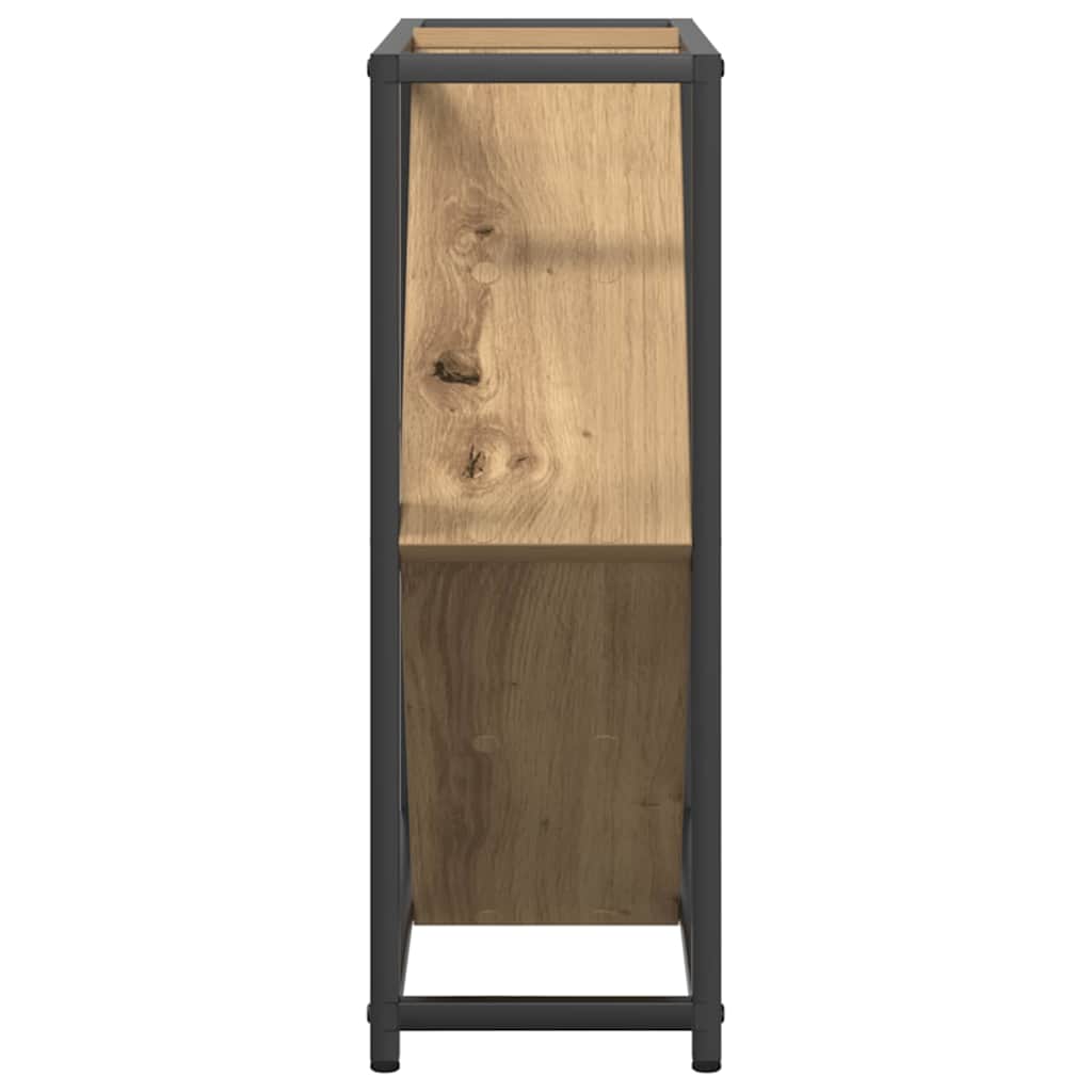 vidaXL Regał na wino Dąb rzemieślniczy 51 x 18 x 52,5 cm