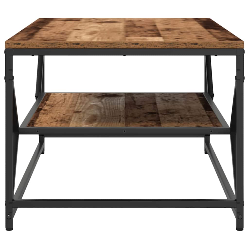 vidaXL Stolik kawowy Stare drewno 90 x 50 x 40 cm