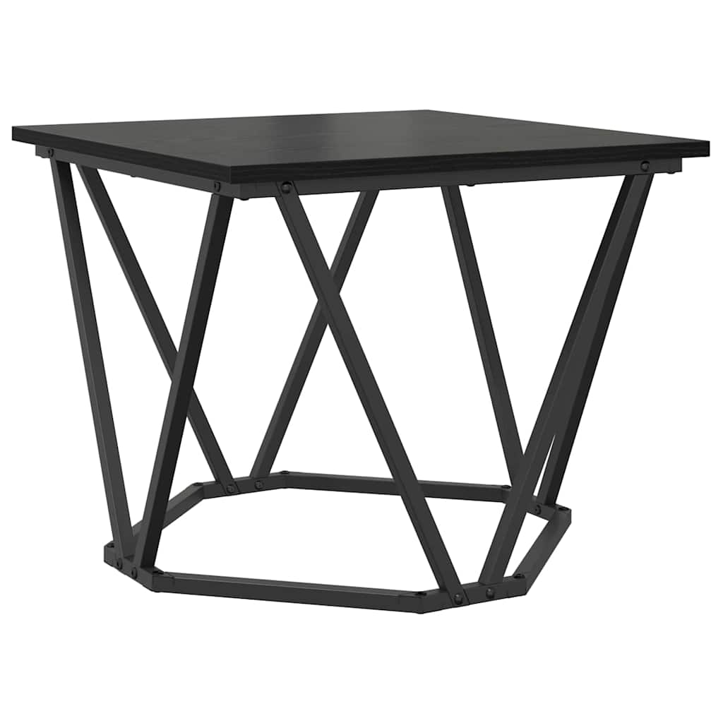 vidaXL Zestaw stolików bocznych 2 pcs Czarny dąb 50 x 50 x 40 cm