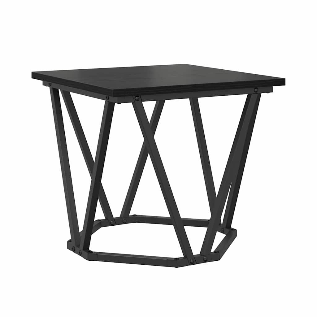 vidaXL Zestaw stolików bocznych 2 pcs Czarny dąb 50 x 50 x 40 cm