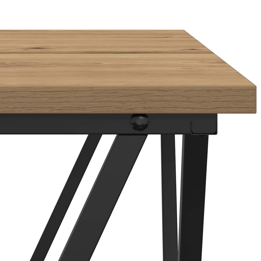 vidaXL Zestaw stolików bocznych 2 pcs Dąb rzemieślniczy