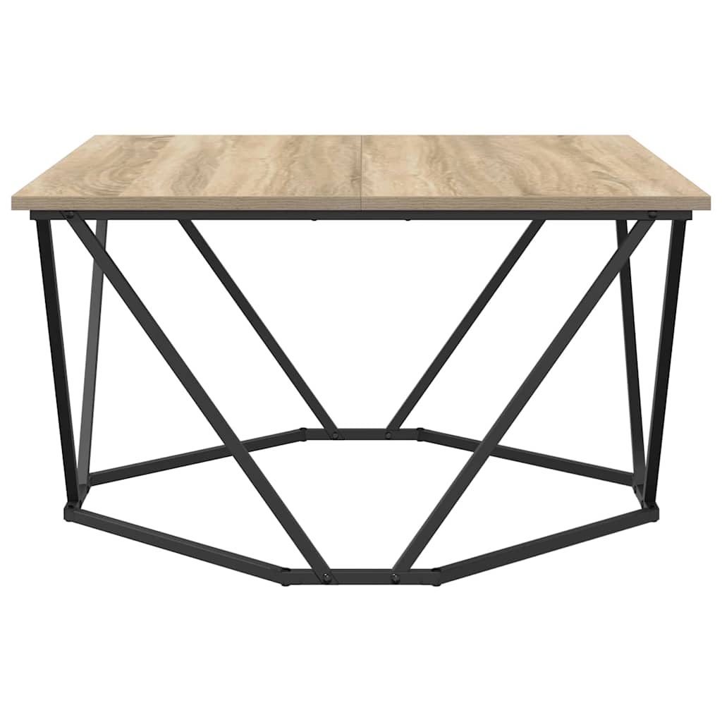 vidaXL Stolik kawowy Dąb Sonoma 80 x 80 x 45 cm