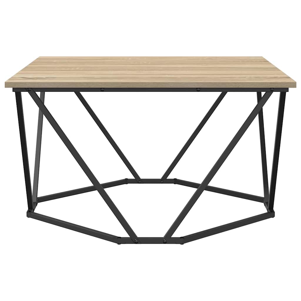 vidaXL Stolik kawowy Dąb Sonoma 80 x 80 x 45 cm