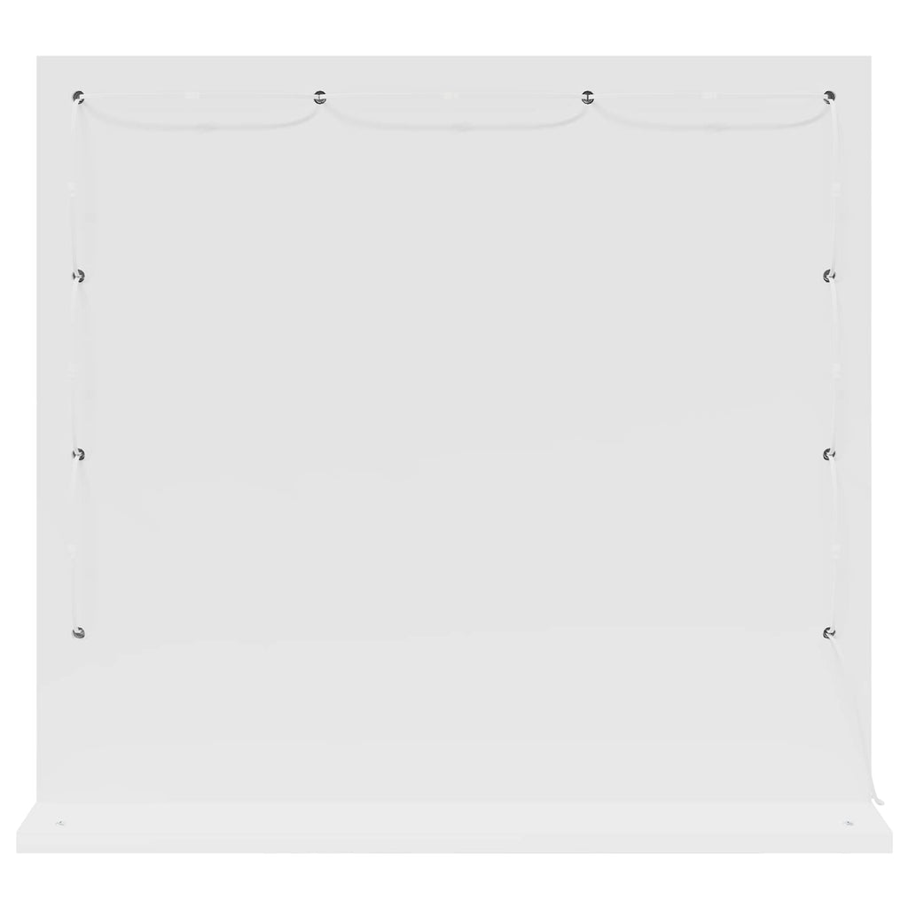 vidaXL Lustro toaletowe Prostokątny Z lustrem Biały 60 x 55 x 18 cm