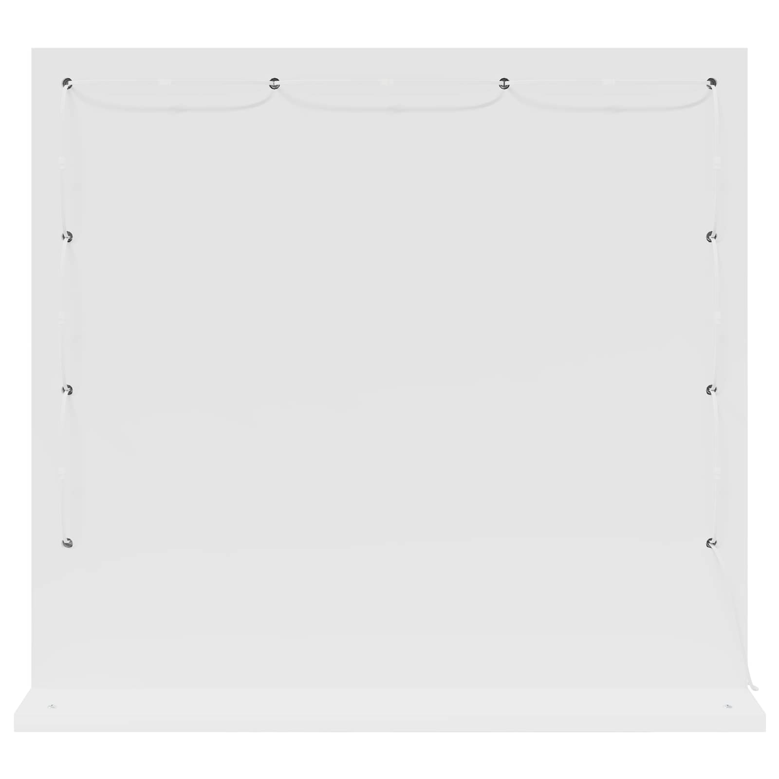 vidaXL Lustro toaletowe Prostokątny Z lustrem Biały 60 x 55 x 18 cm