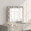 vidaXL Lustro toaletowe Prostokątny Betonowy szary 60 x 55 x 18 cm