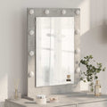 vidaXL Lustro toaletowe Prostokątny Betonowy szary 70 x 50 x 18 cm