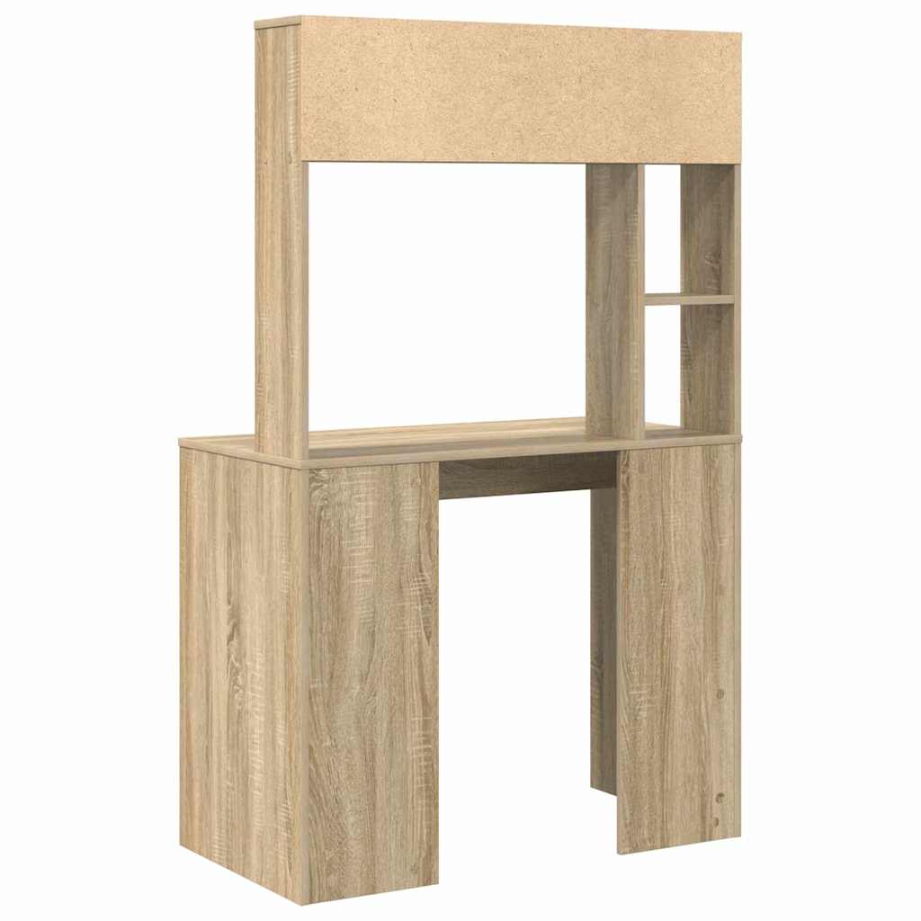 vidaXL Biurko Dąb Sonoma 91 x 50 x 149 cm Materiał drewnopochodny