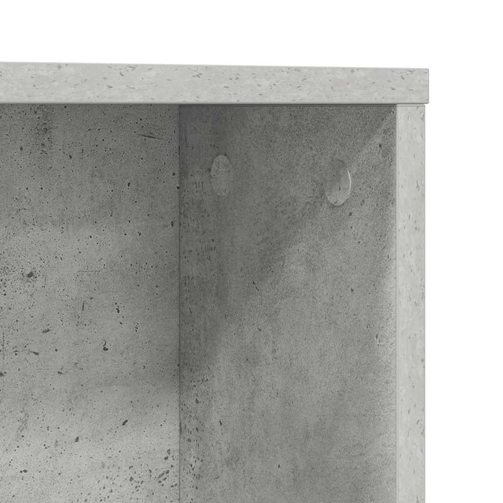vidaXL Biurko Betonowy szary 91 x 50 x 149 cm Materiał drewnopochodny