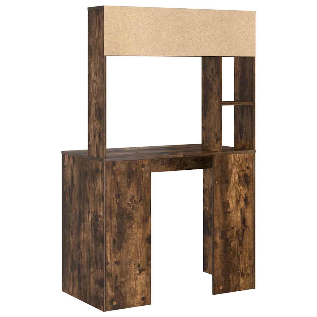 vidaXL Biurko Dąb wędzony 91 x 50 x 149 cm Materiał drewnopochodny