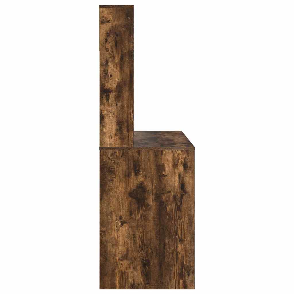 vidaXL Biurko Dąb wędzony 91 x 50 x 149 cm Materiał drewnopochodny