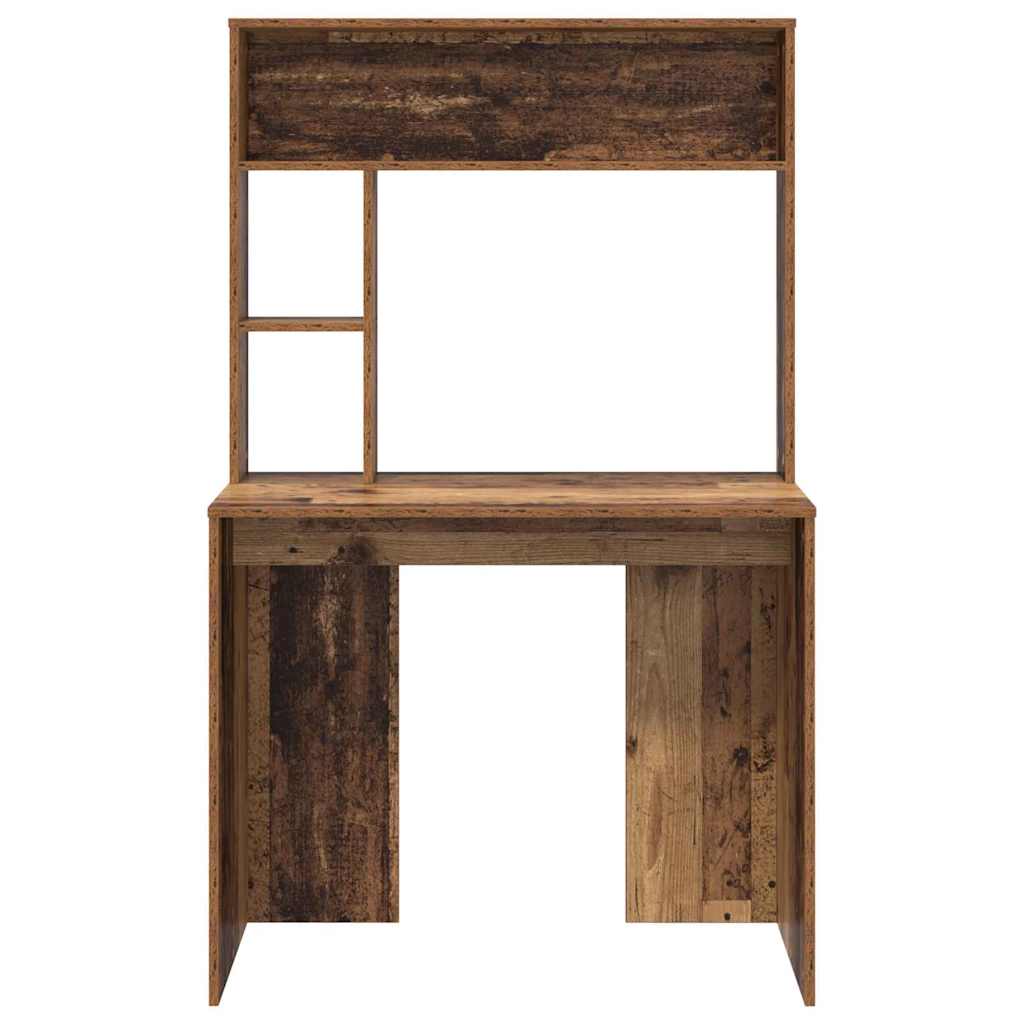 vidaXL Biurko Stare drewno 91 x 50 x 149 cm Materiał drewnopochodny