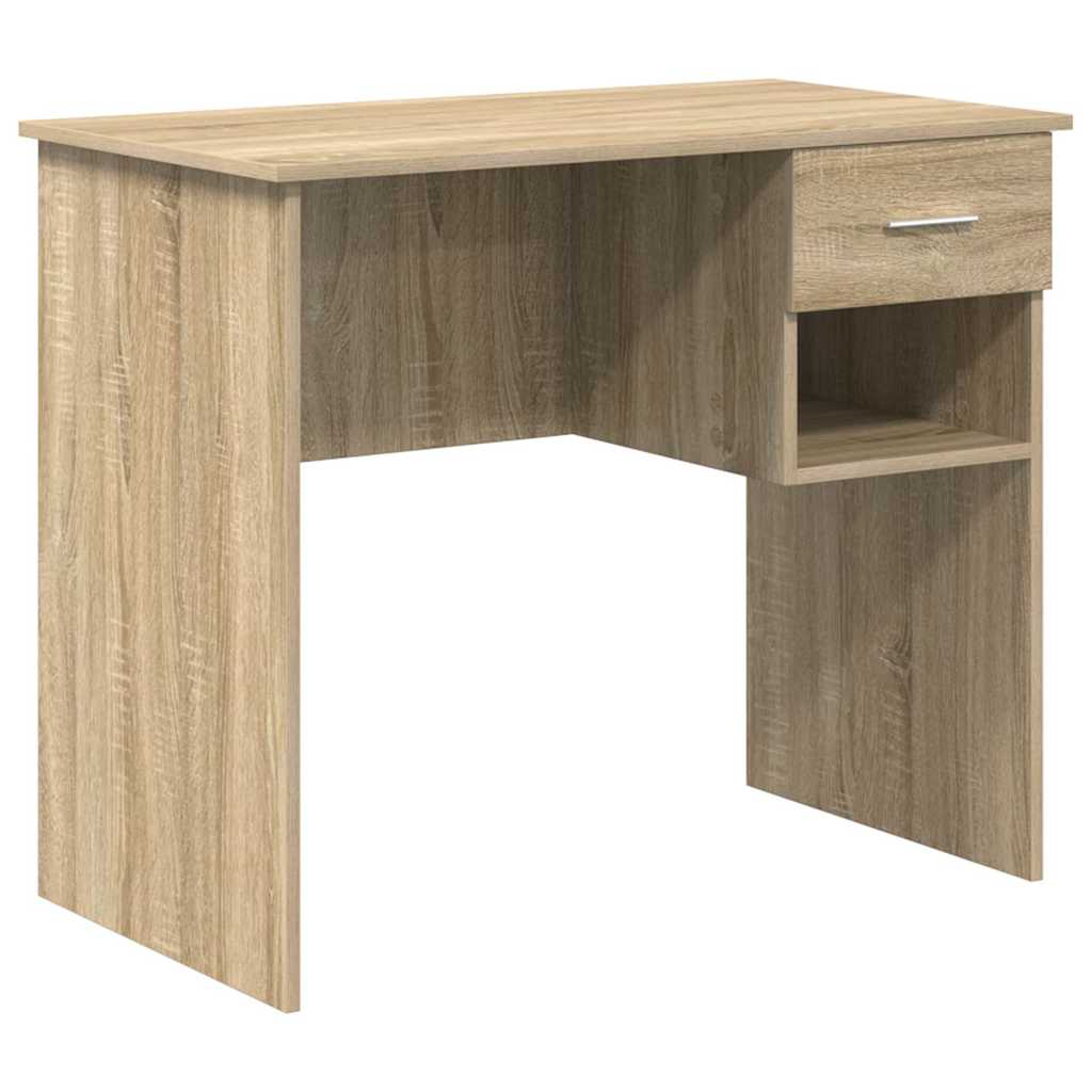vidaXL Biurko Dąb Sonoma 90 x 49 x 75 cm Materiał drewnopochodny