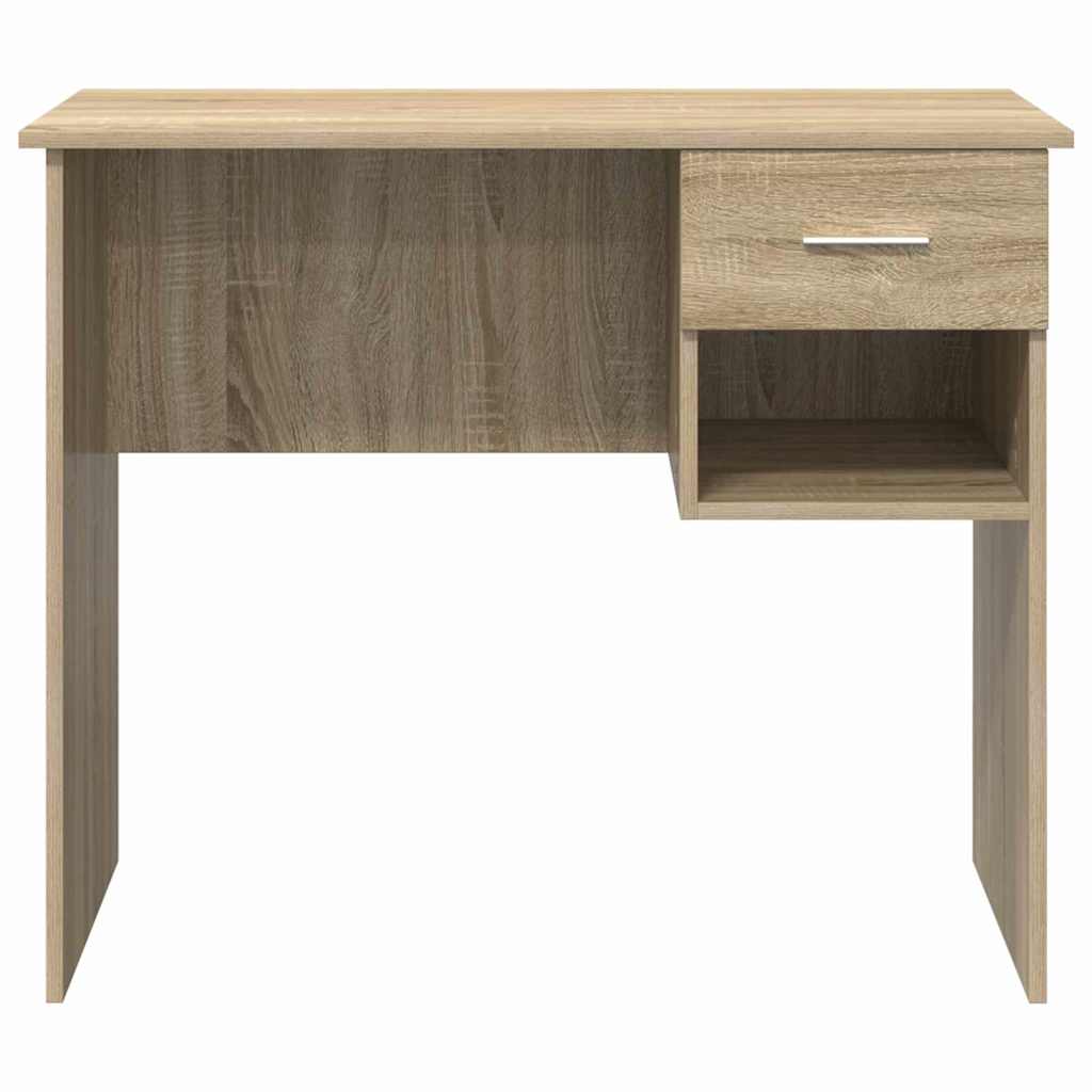 vidaXL Biurko Dąb Sonoma 90 x 49 x 75 cm Materiał drewnopochodny