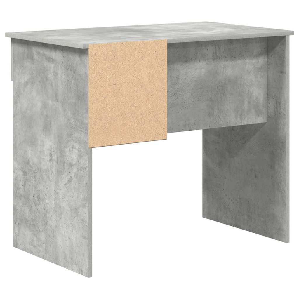 vidaXL Biurko Betonowy szary 90 x 49 x 75 cm Materiał drewnopochodny