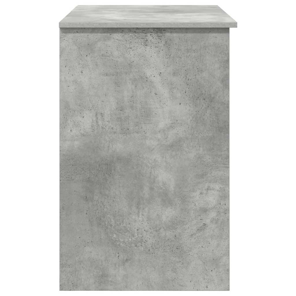 vidaXL Biurko Betonowy szary 90 x 49 x 75 cm Materiał drewnopochodny