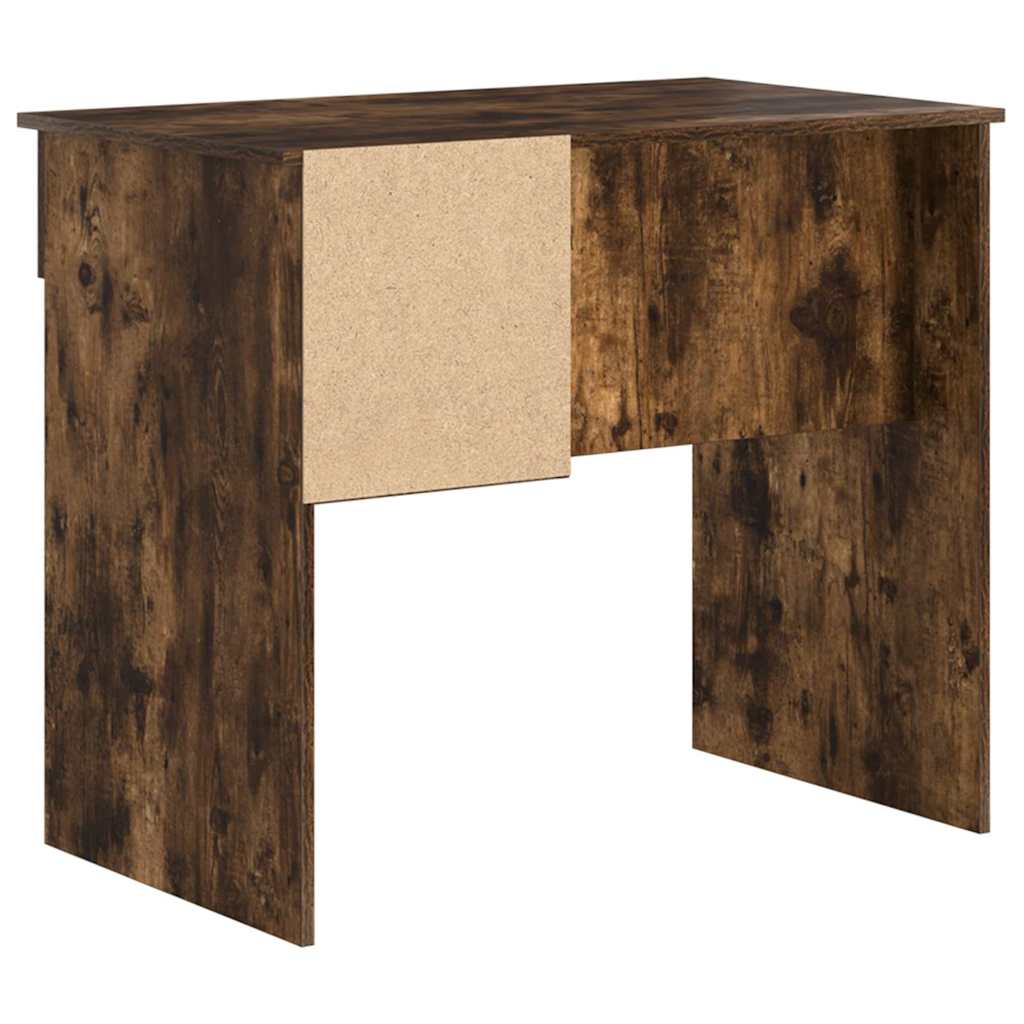 vidaXL Biurko Dąb wędzony 90 x 49 x 75 cm Materiał drewnopochodny