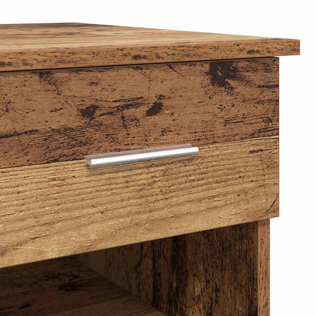 vidaXL Biurko Stare drewno 90 x 49 x 75 cm Materiał drewnopochodny