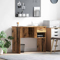 vidaXL Biurko Stare drewno 90 x 49 x 75 cm Materiał drewnopochodny