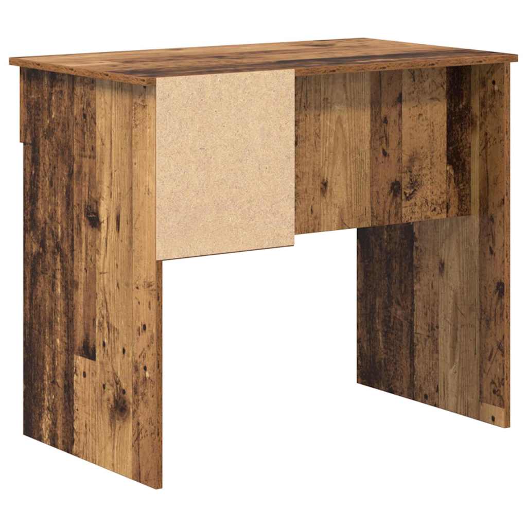 vidaXL Biurko Stare drewno 90 x 49 x 75 cm Materiał drewnopochodny