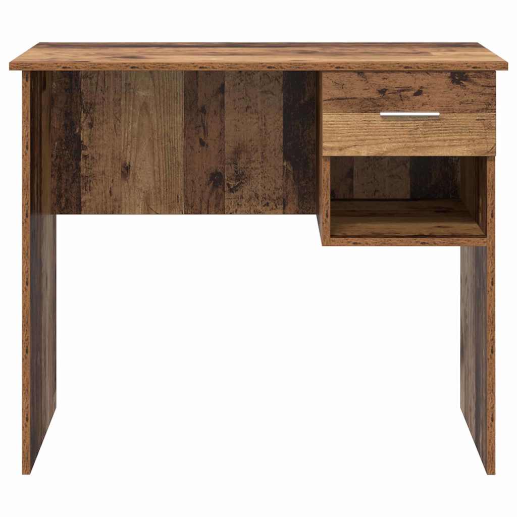 vidaXL Biurko Stare drewno 90 x 49 x 75 cm Materiał drewnopochodny