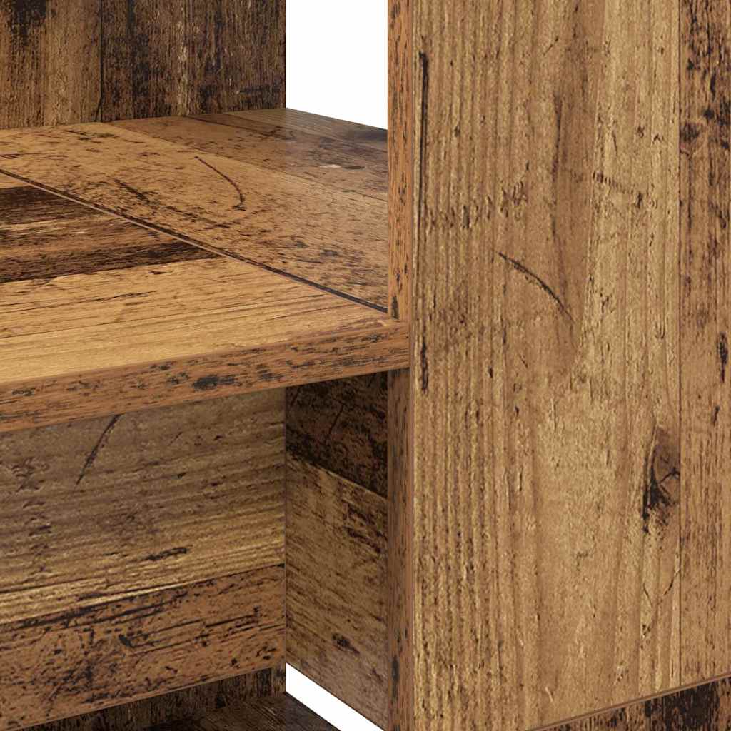 vidaXL Biurko Stare drewno 113 x 54 x 120 cm Materiał drewnopochodny