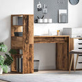 vidaXL Biurko Stare drewno 113 x 54 x 120 cm Materiał drewnopochodny